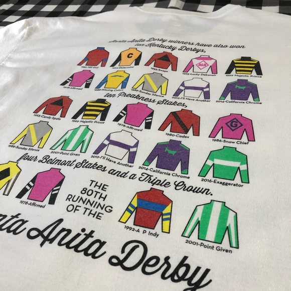 Santa Anita Derby California 2017 Jockey Jerseys T - Picture 5 of 8